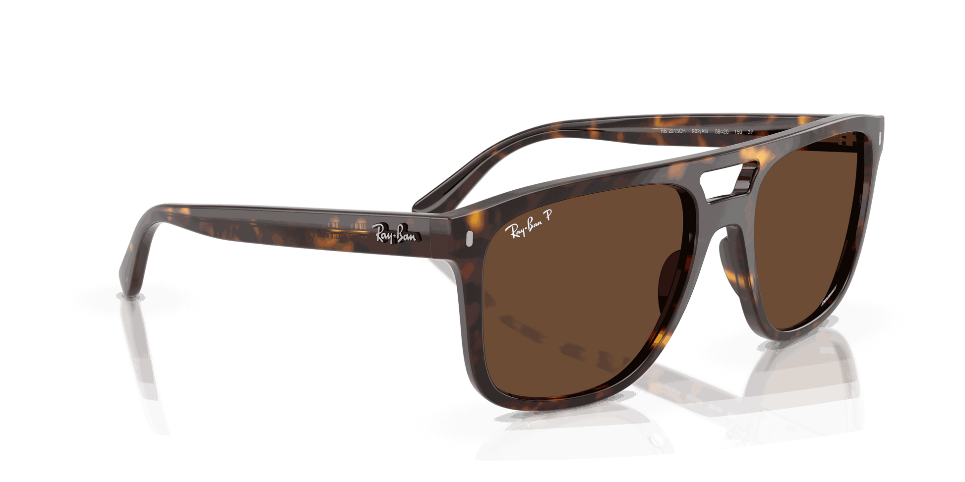 [Polar Brown Lenses, Polished Havana Frame]