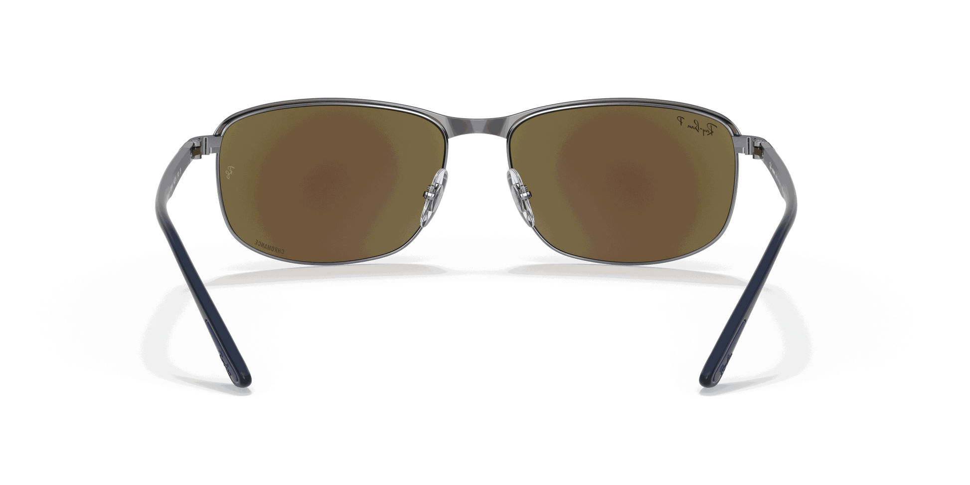 [Grey/Blue Lenses, Matte Blue On Gunmetal Frame]