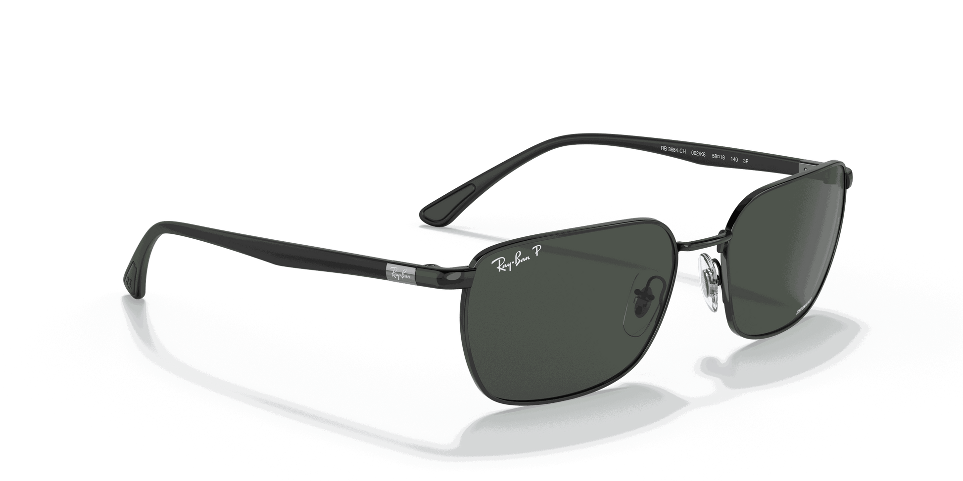 [Dark Grey Lenses, Polished Black Frame]