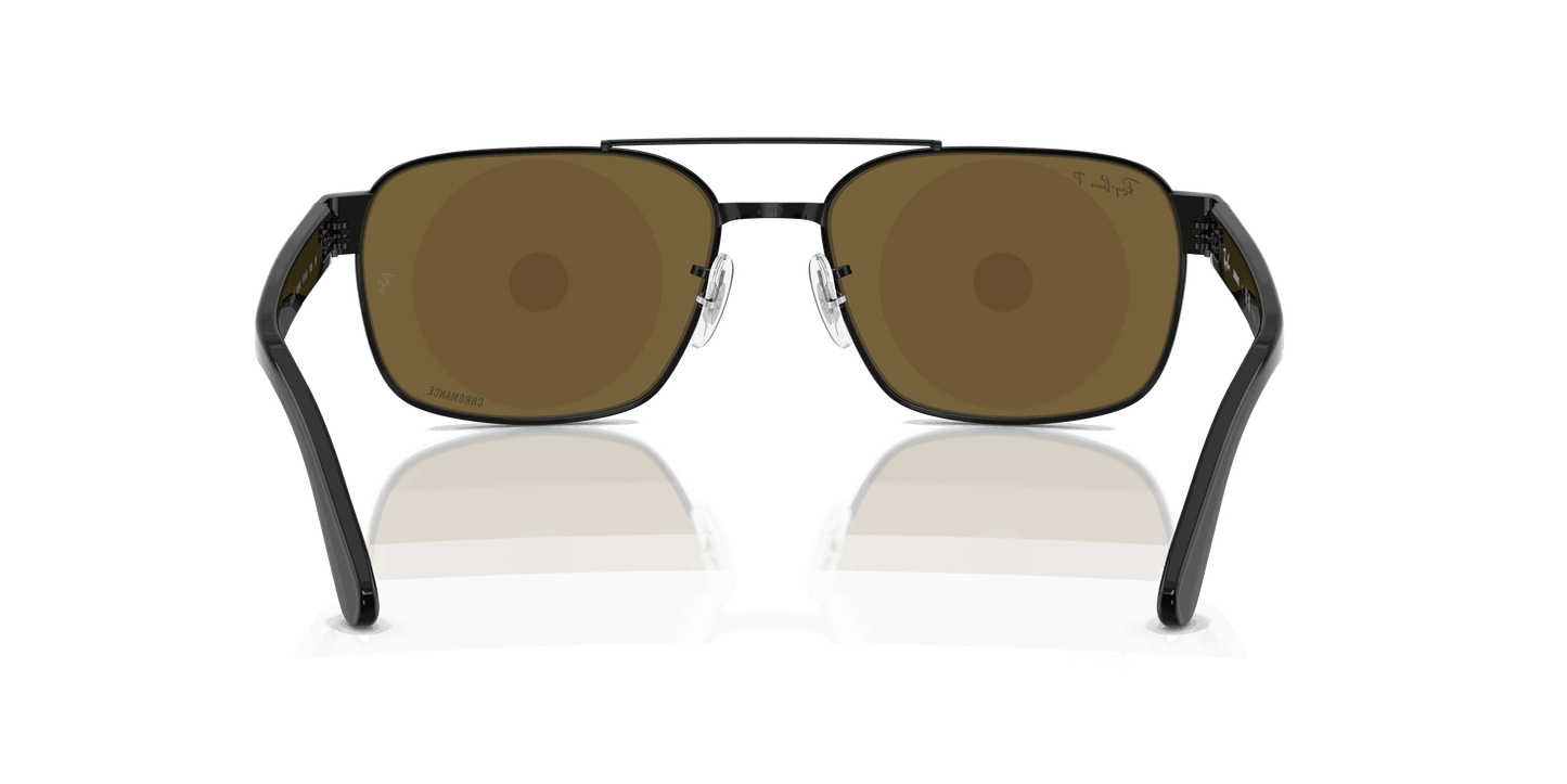 [Polar Grey Mirror Blue Lenses, Polished Black Frame]