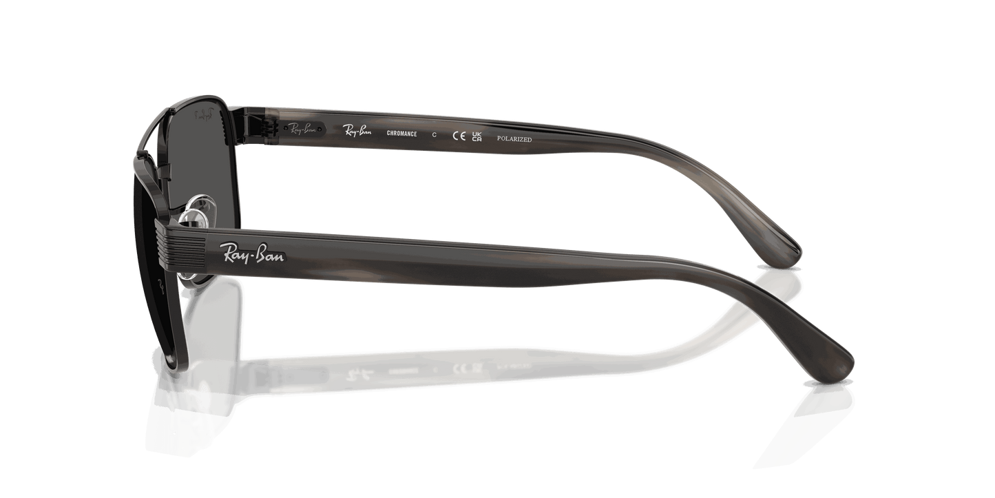 [Polar Dark Grey Lenses, Polished Black Frame]