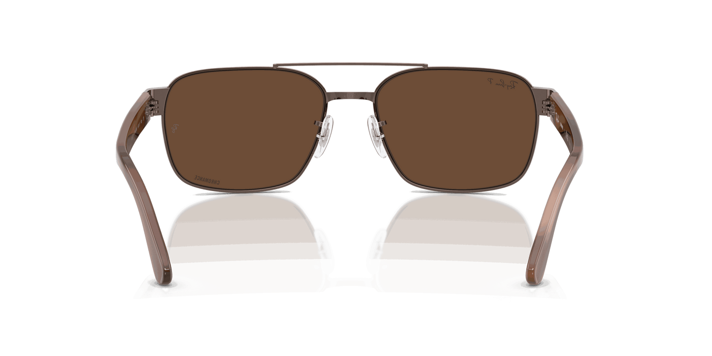 [Polar Brown Lenses, Polished Copper Frame]