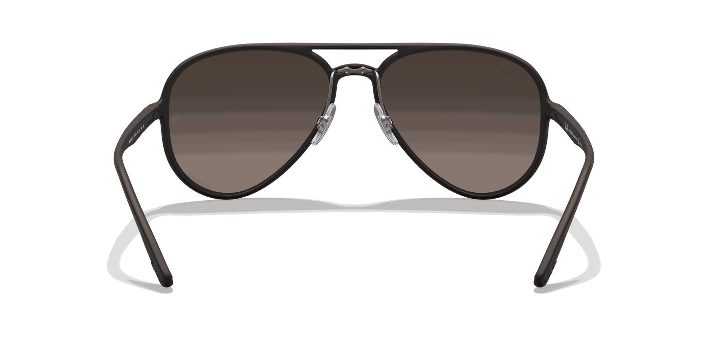 [Silver Lenses, Matte Black Frame]