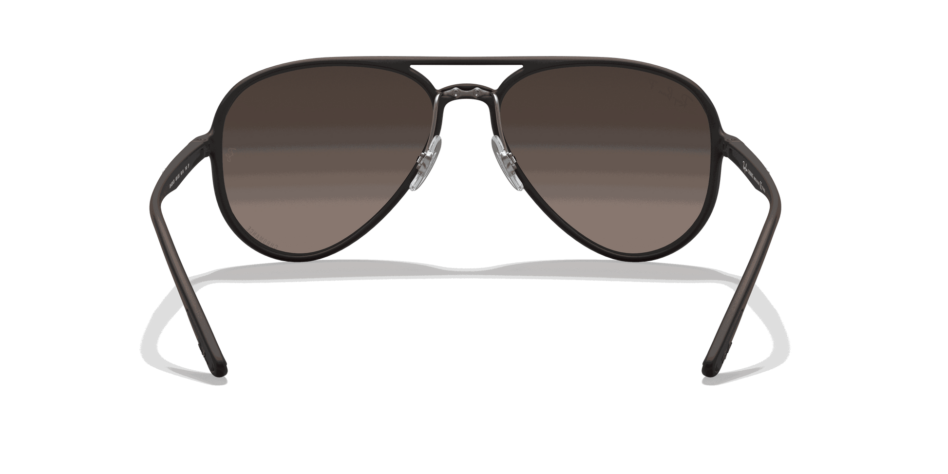 [Silver Lenses, Matte Black Frame]
