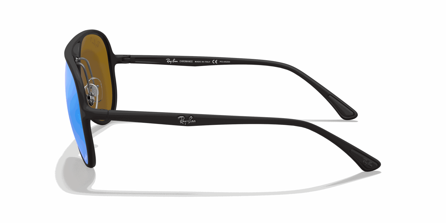[Blue Lenses, Matte Black Frame]