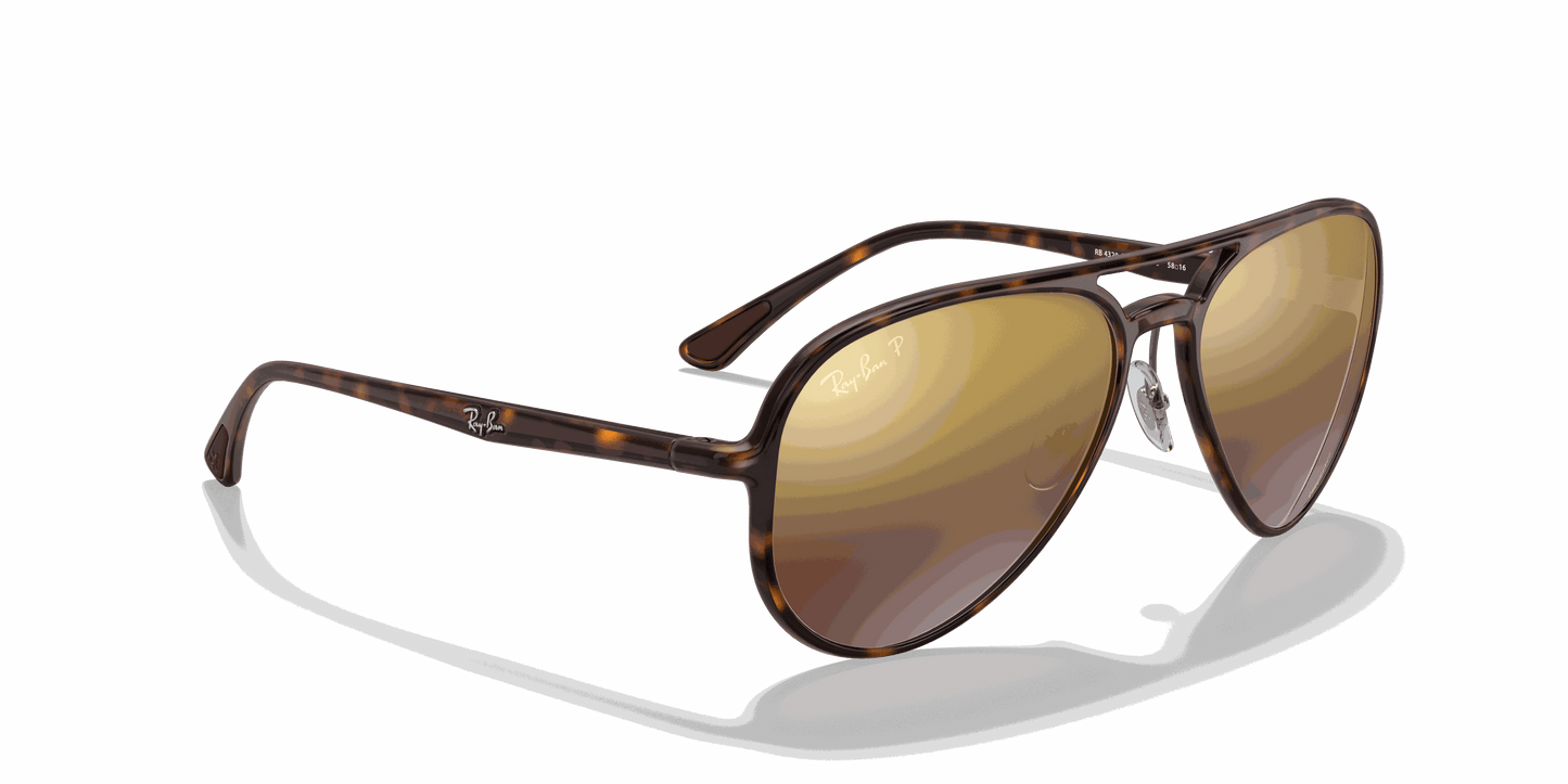 [Purple Lenses, Polished Light Havana Frame]