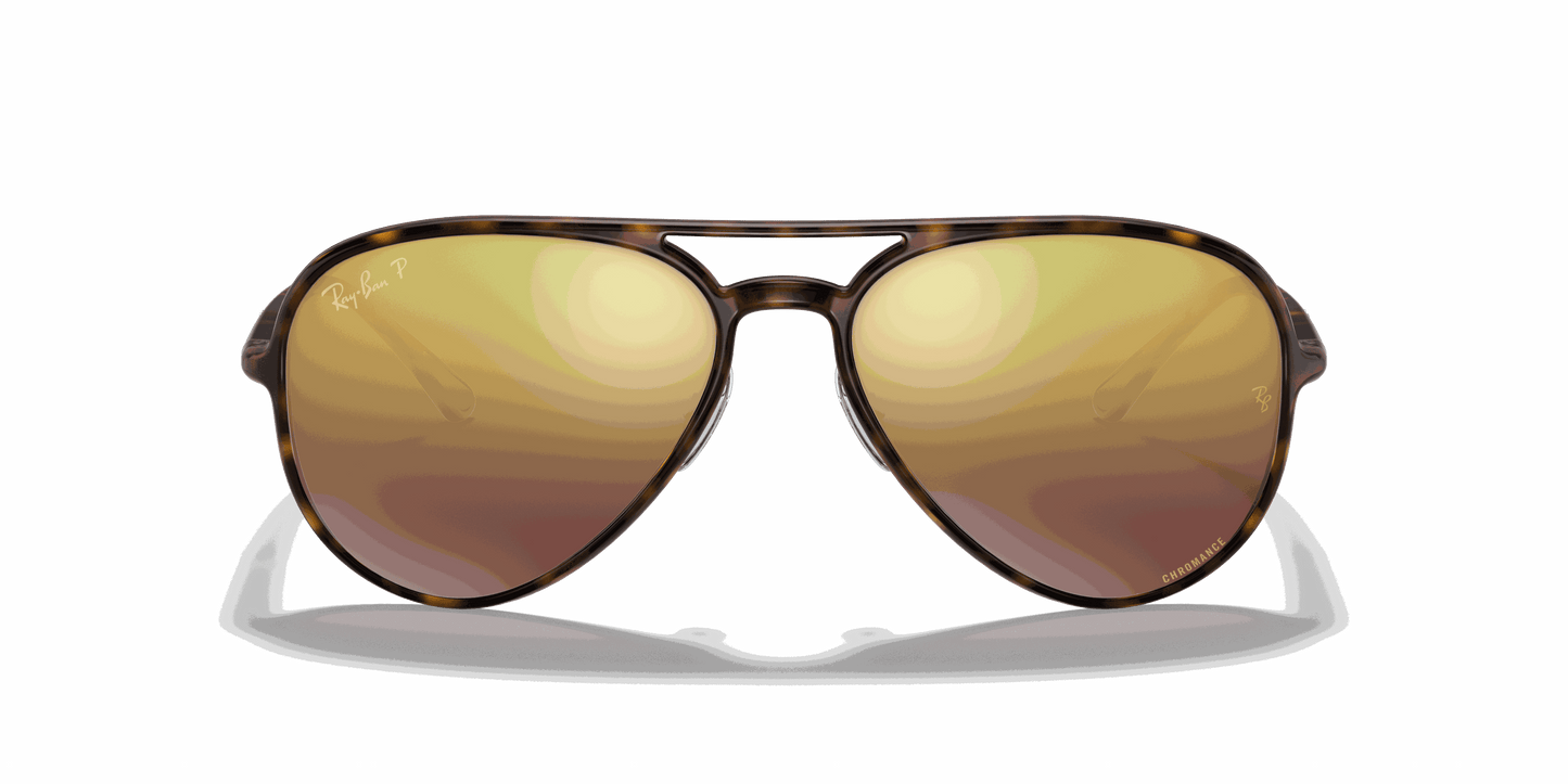 [Purple Lenses, Polished Light Havana Frame]