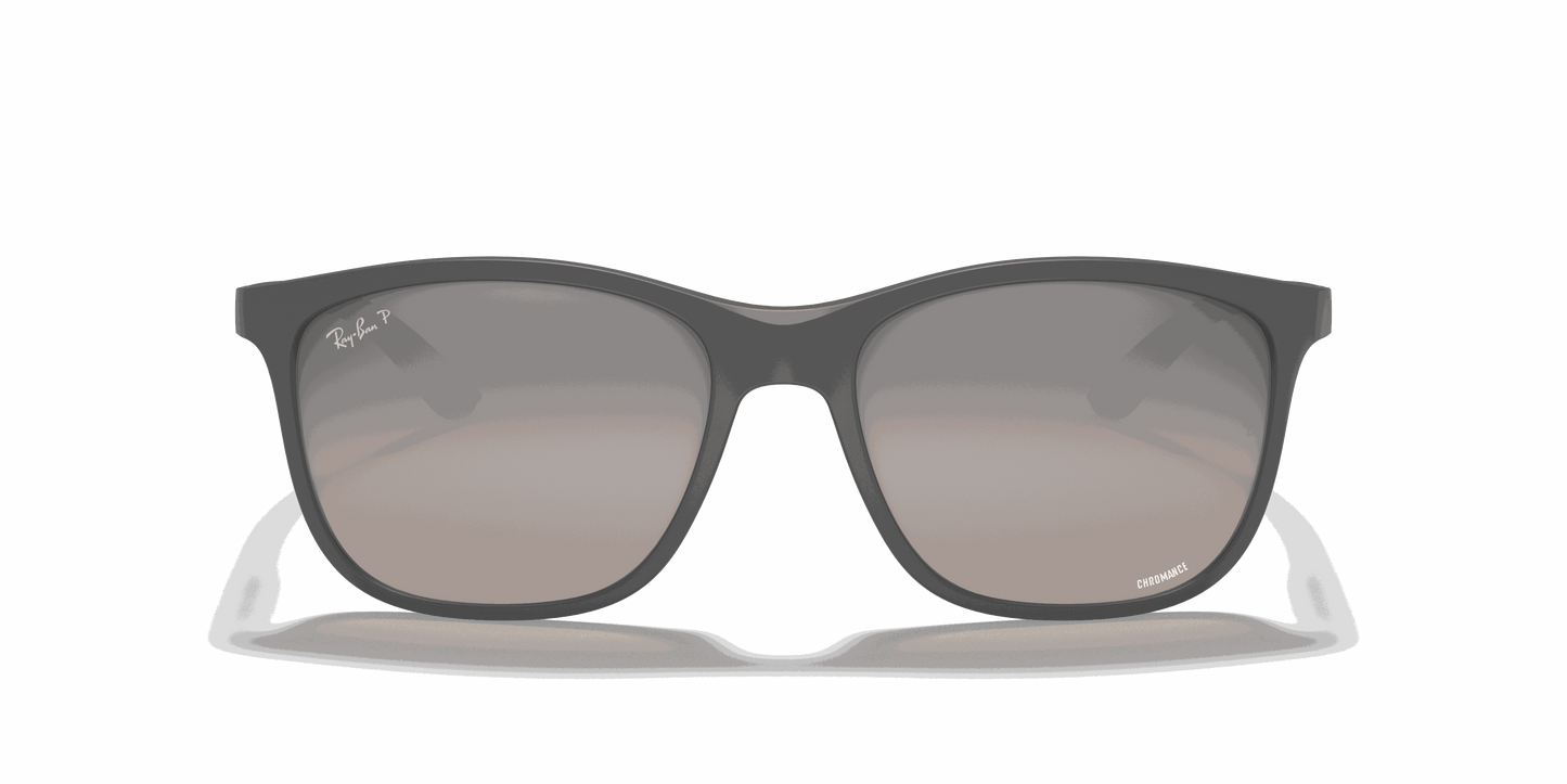 [Silver Lenses, Matte Grey Frame]