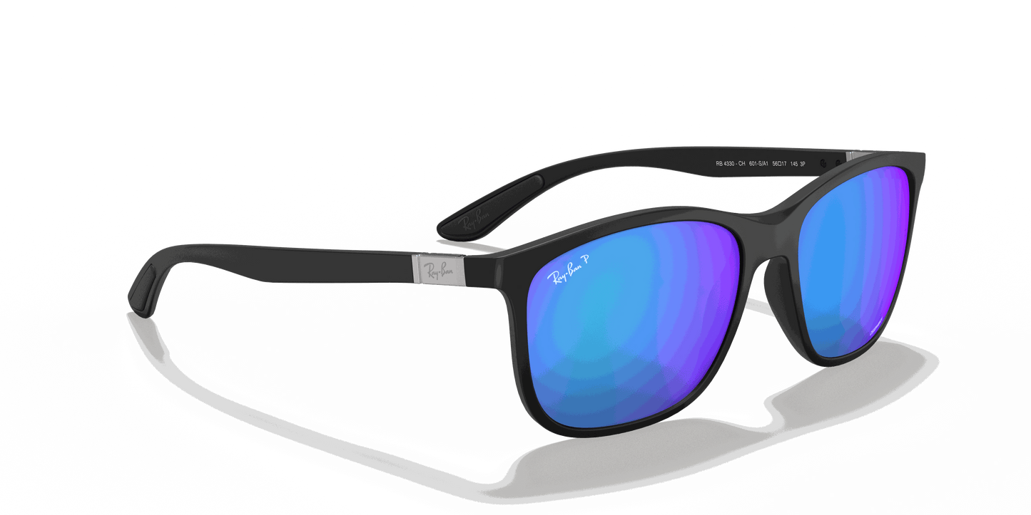 [Blue Lenses, Matte Black Frame]