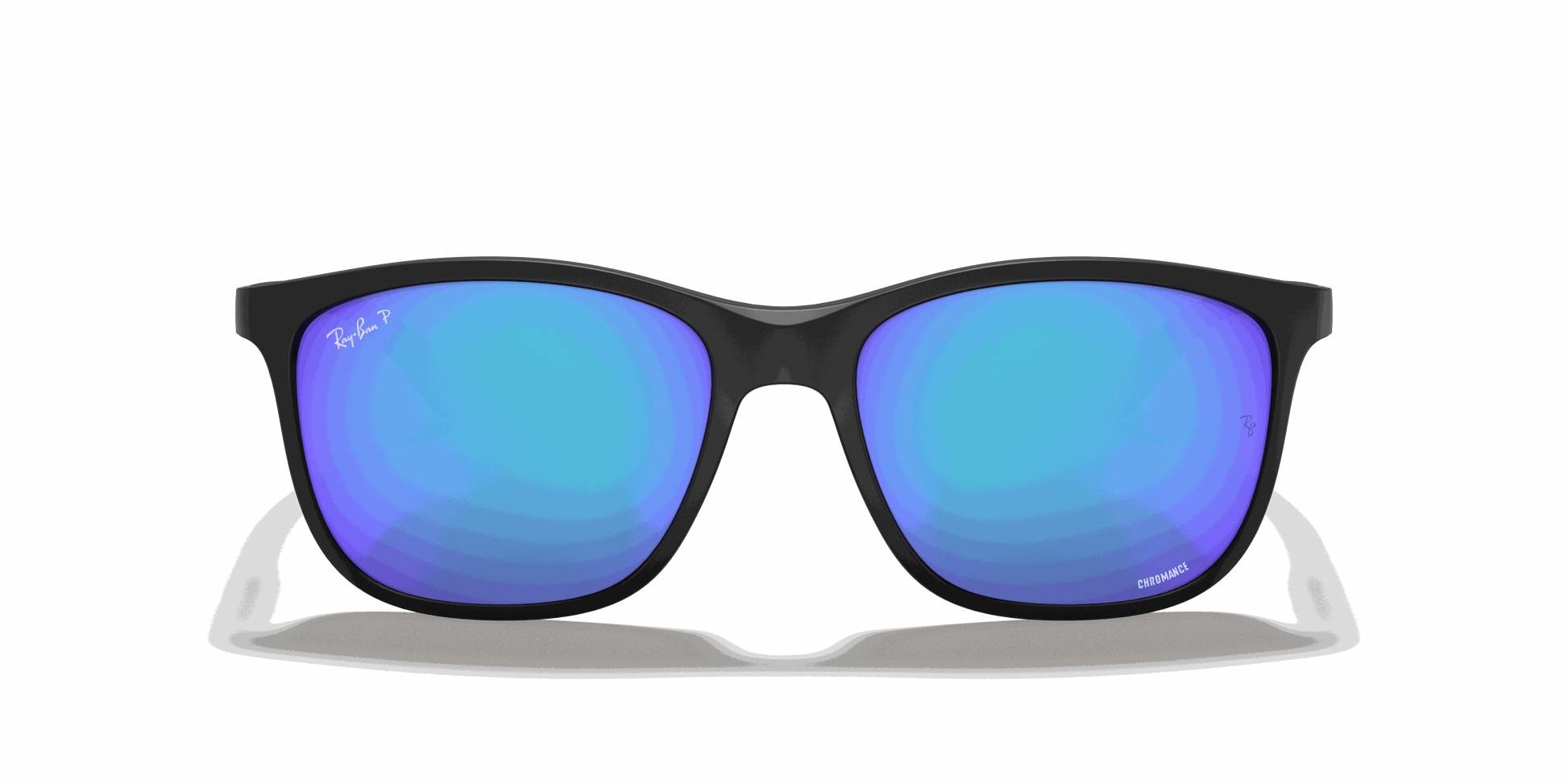 [Blue Lenses, Matte Black Frame]