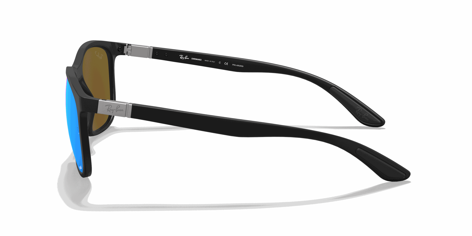 [Blue Lenses, Matte Black Frame]