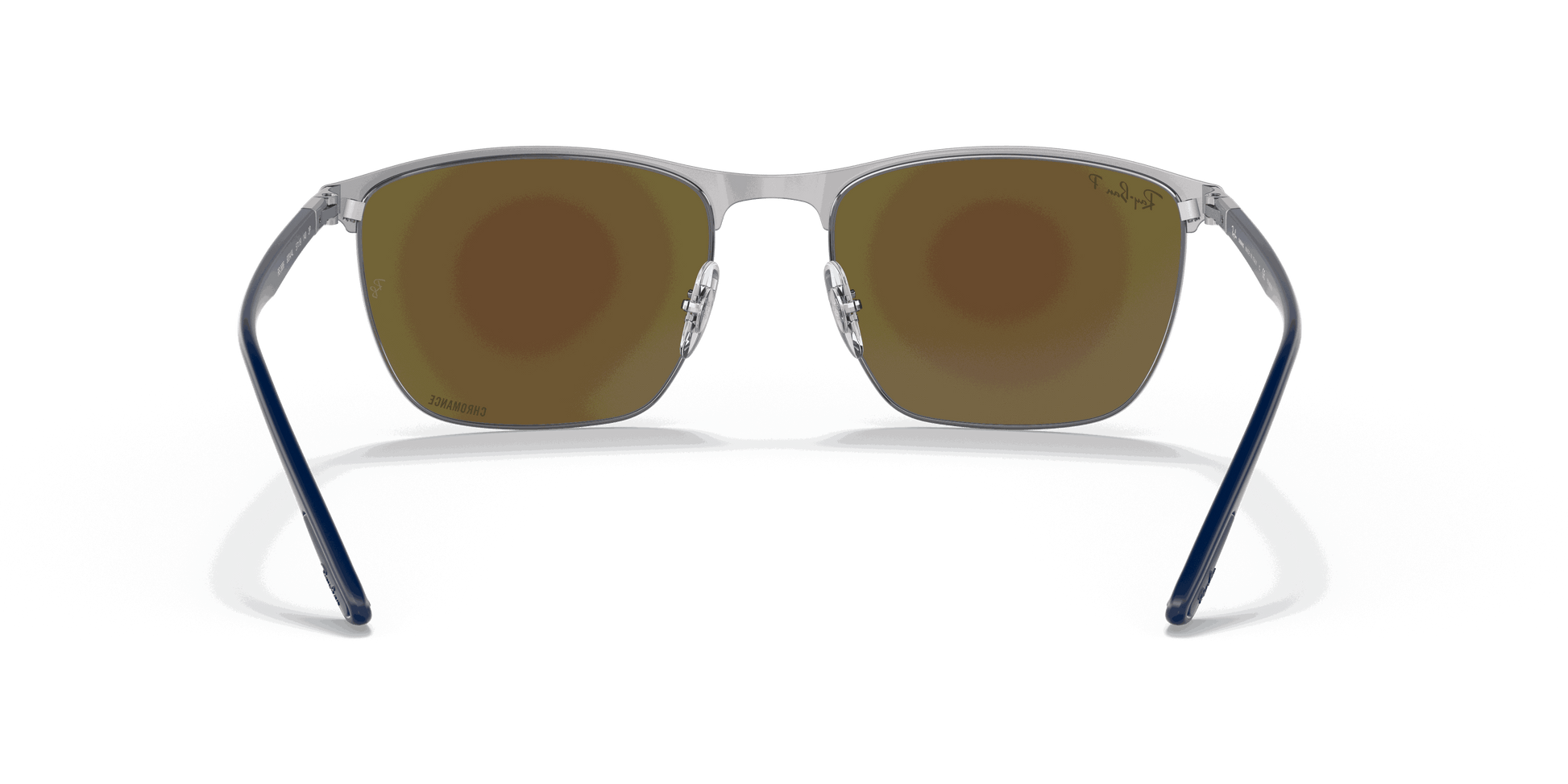 [Blue Lenses, Polished Blue On Gunmetal Frame]