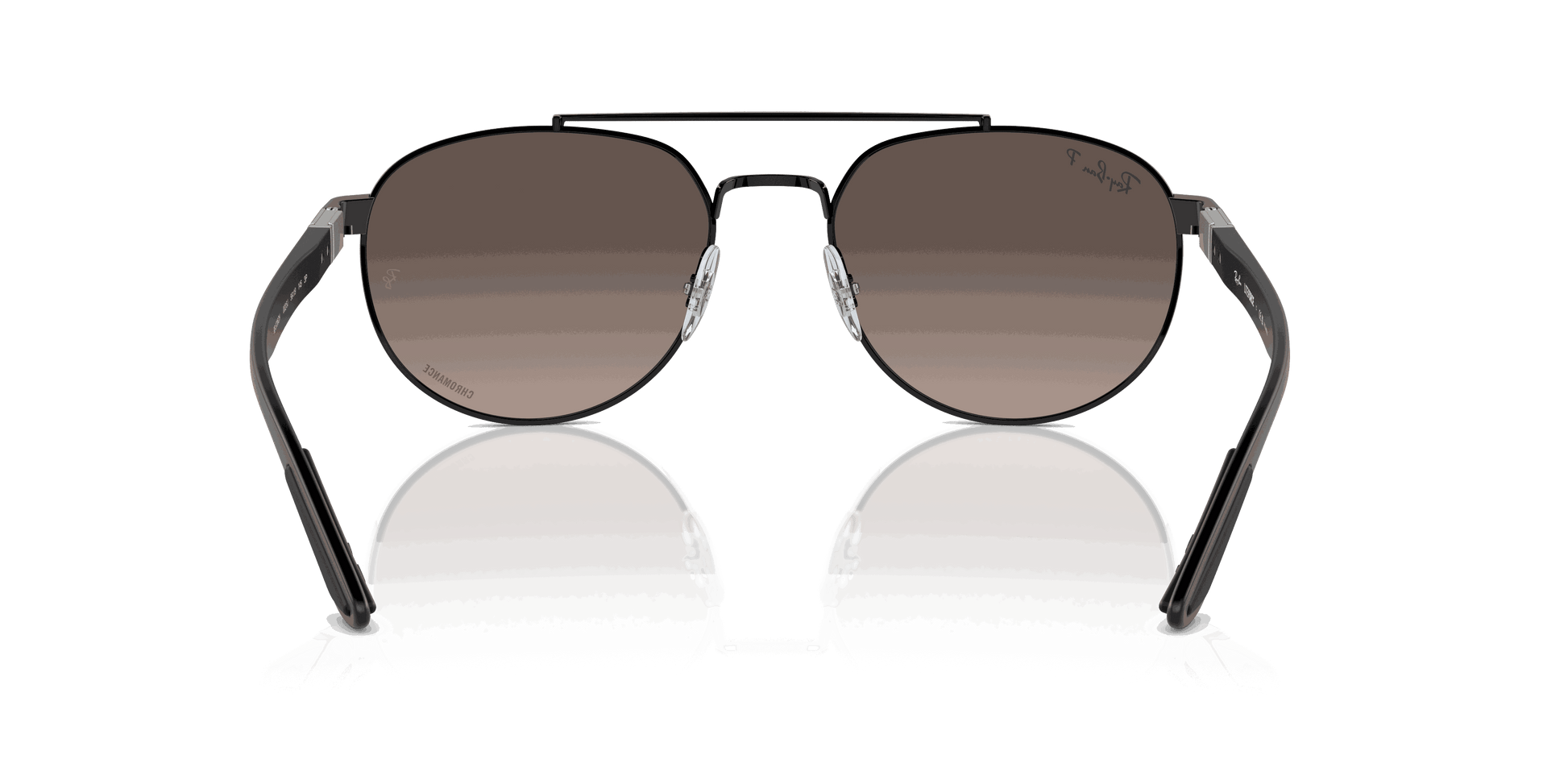 [Grey Lenses, Polished Black Frame]