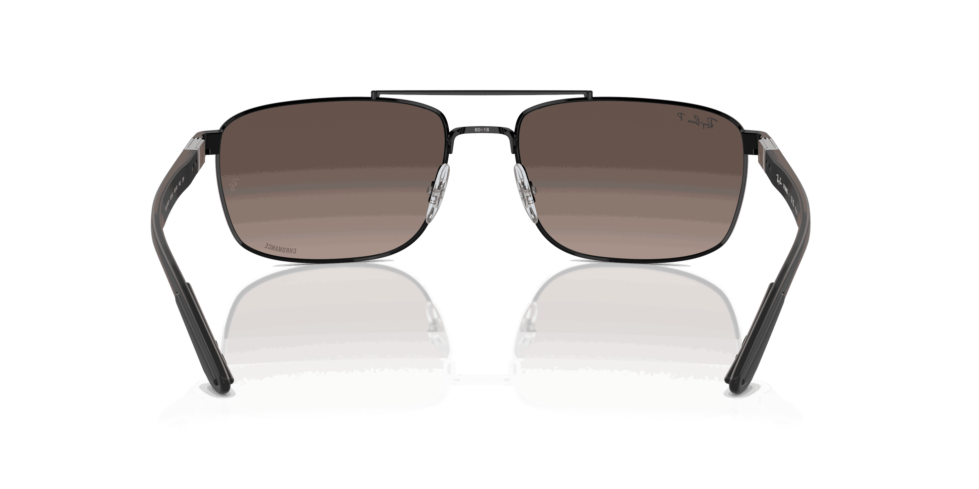 [Grey Lenses, Polished Black Frame]