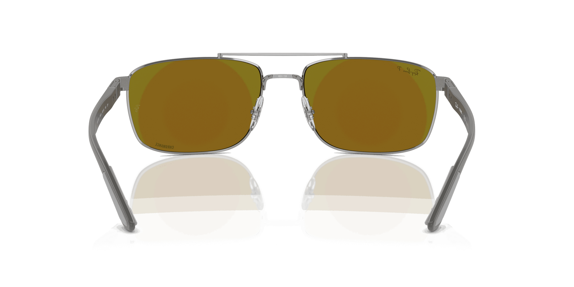 [Green & Blue Lenses, Polished Gunmetal Frame]