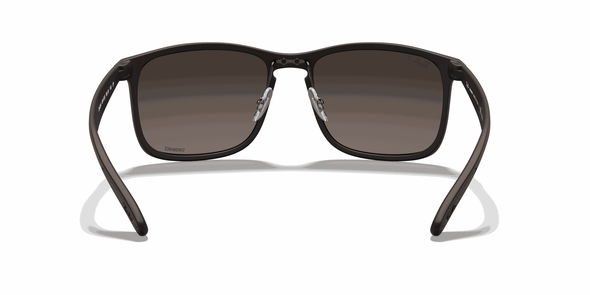 [Silver Lenses, Matte Black Frame]