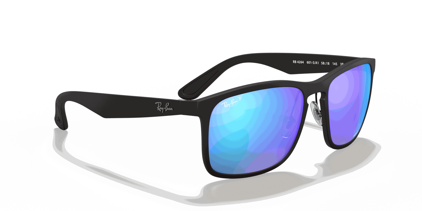 [Blue Lenses, Matte Black Frame]