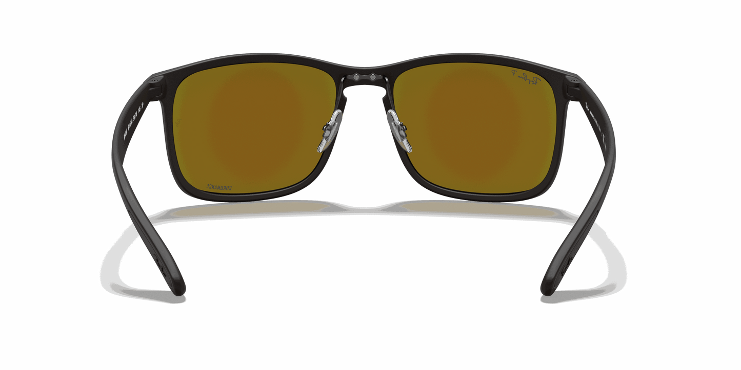 [Blue Lenses, Matte Black Frame]
