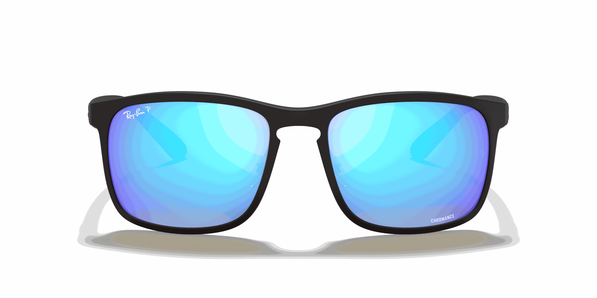 [Blue Lenses, Matte Black Frame]