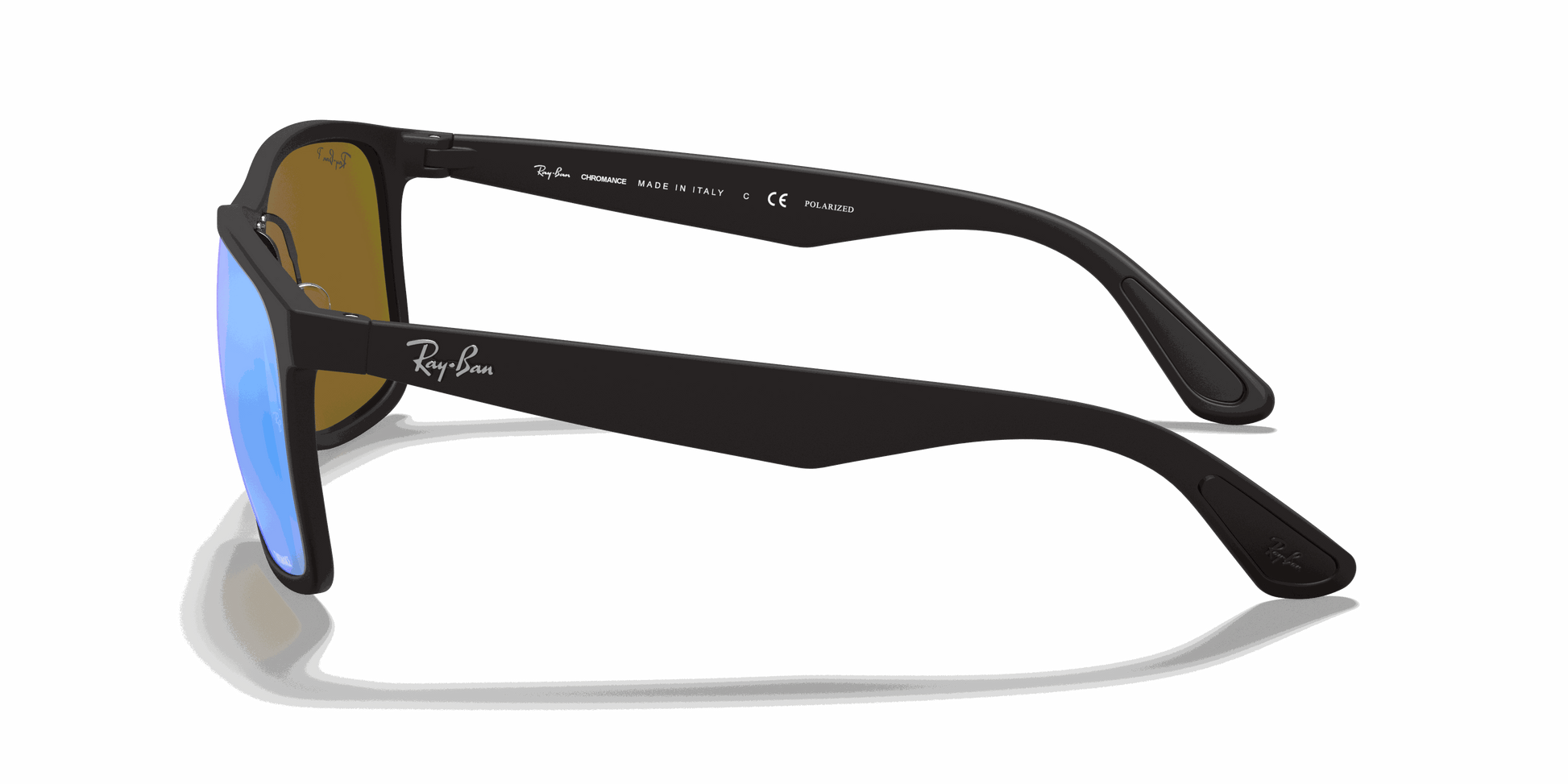 [Blue Lenses, Matte Black Frame]
