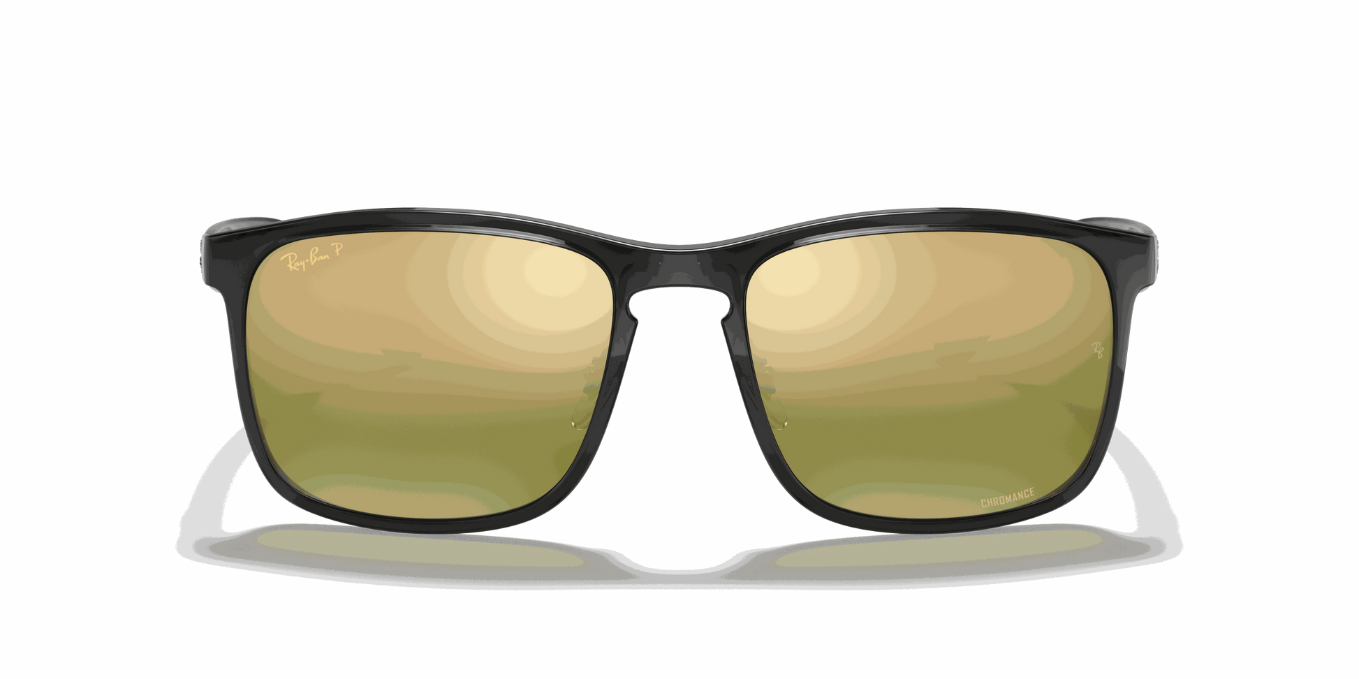 [Green Lenses, Polished Grey Frame]