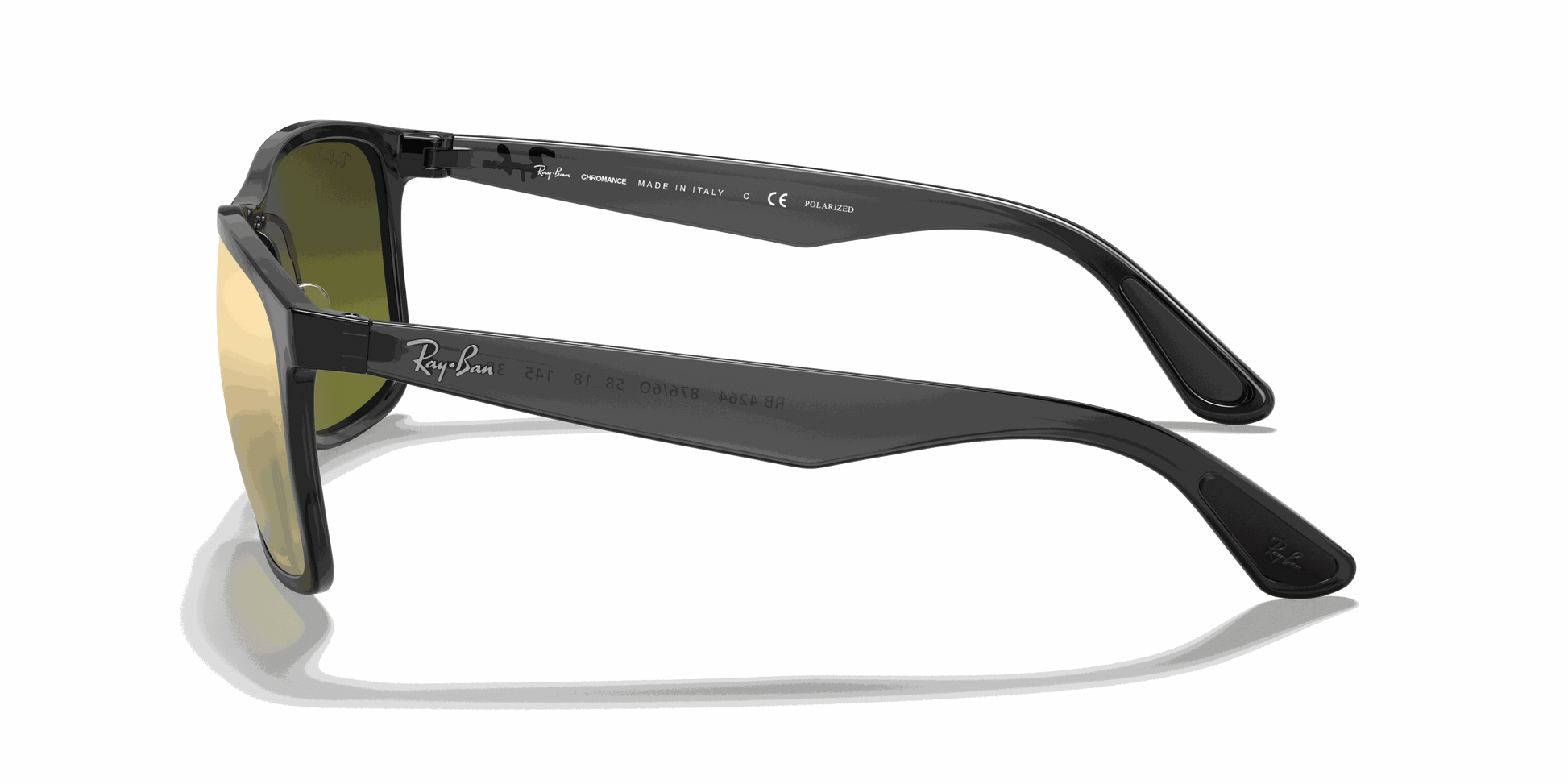 [Green Lenses, Polished Grey Frame]