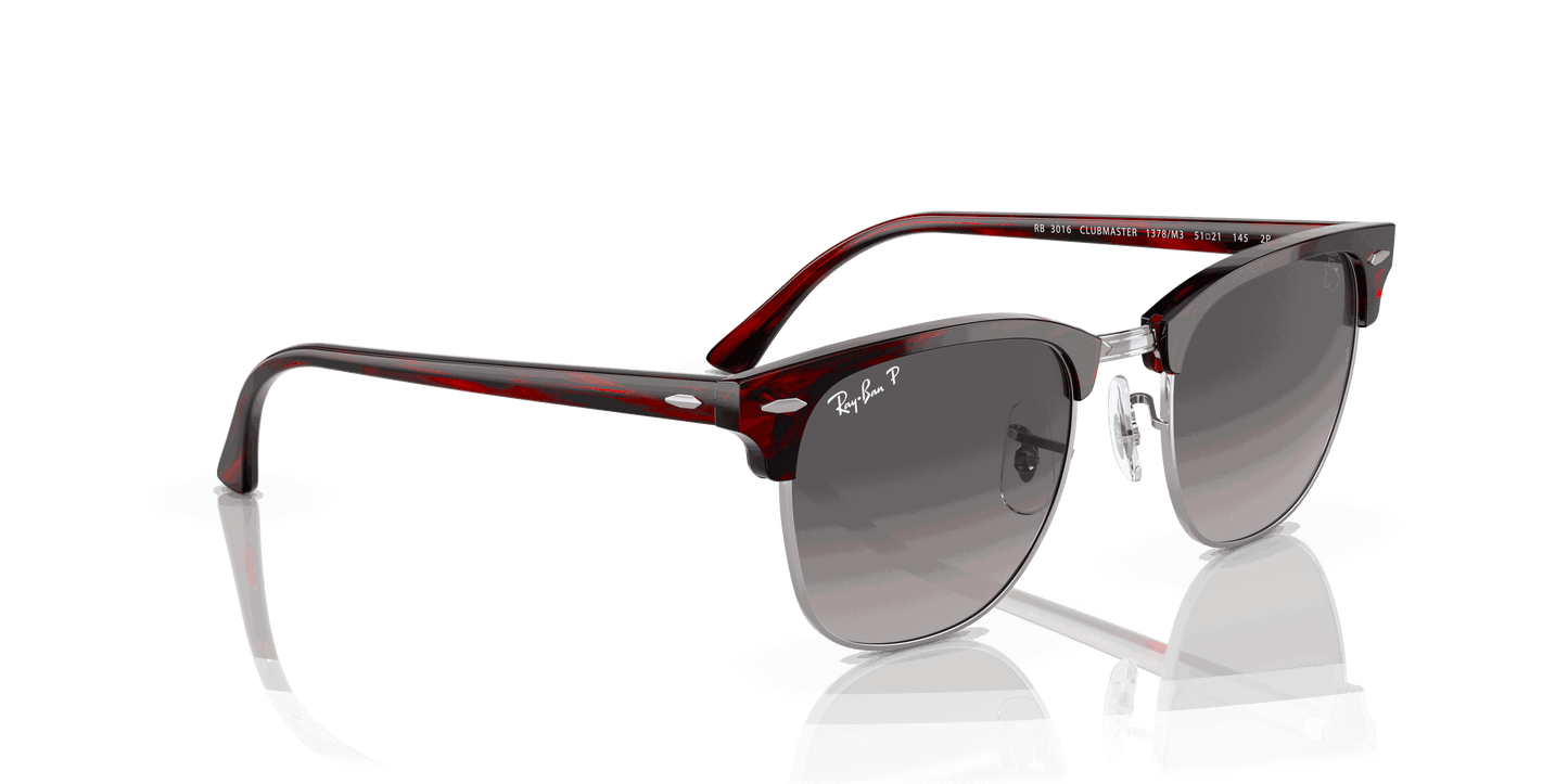 [Grey Lenses, Polished Red Havana Frame]