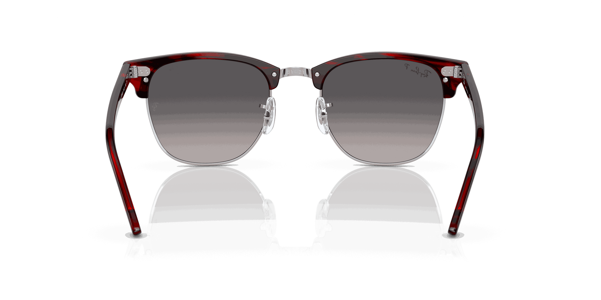 [Grey Lenses, Polished Red Havana Frame]