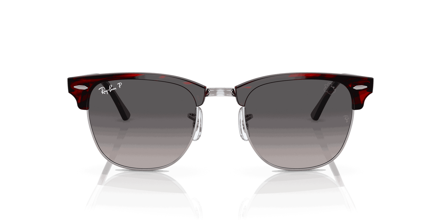 [Grey Lenses, Polished Red Havana Frame]