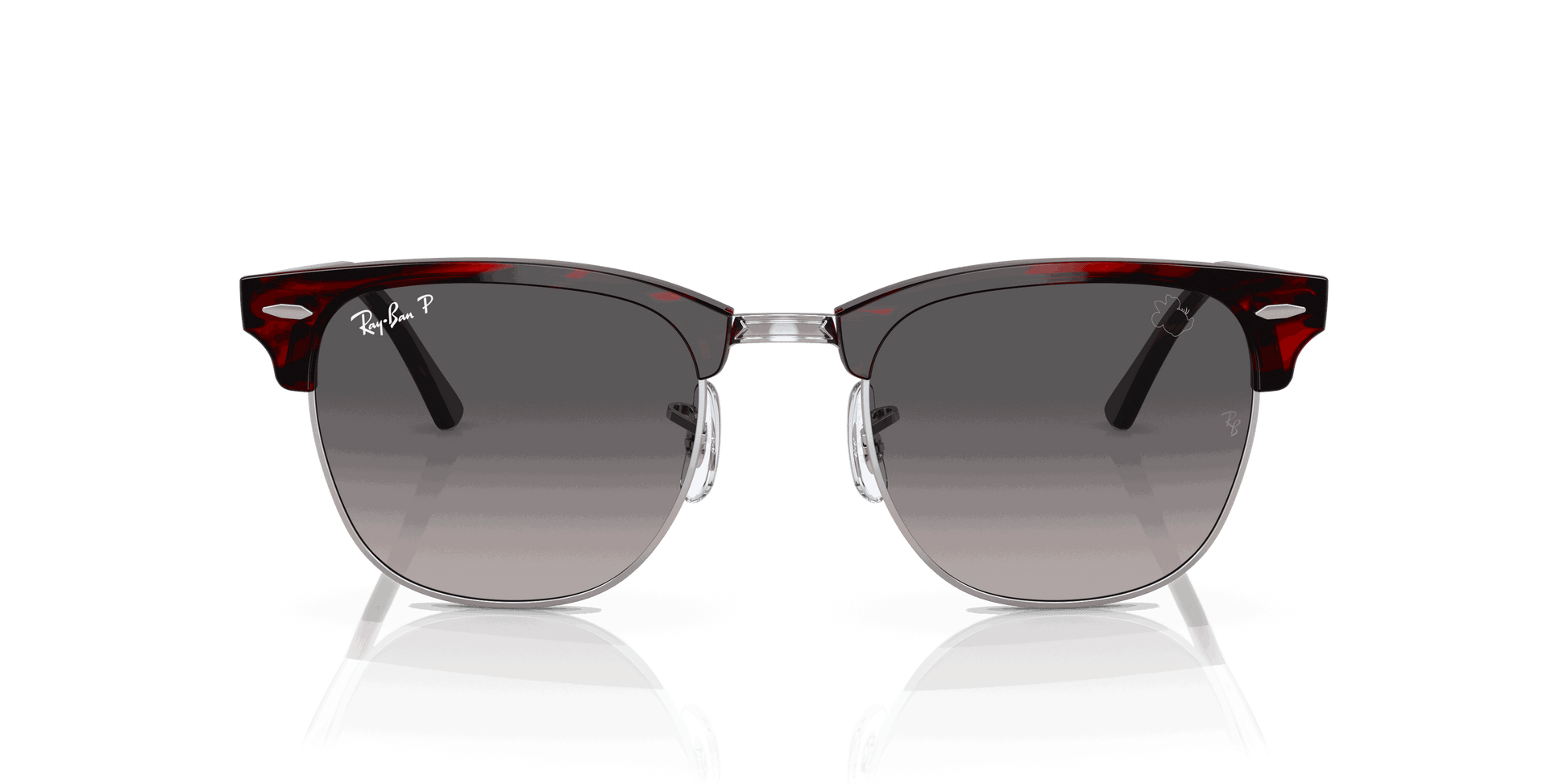[Grey Lenses, Polished Red Havana Frame]