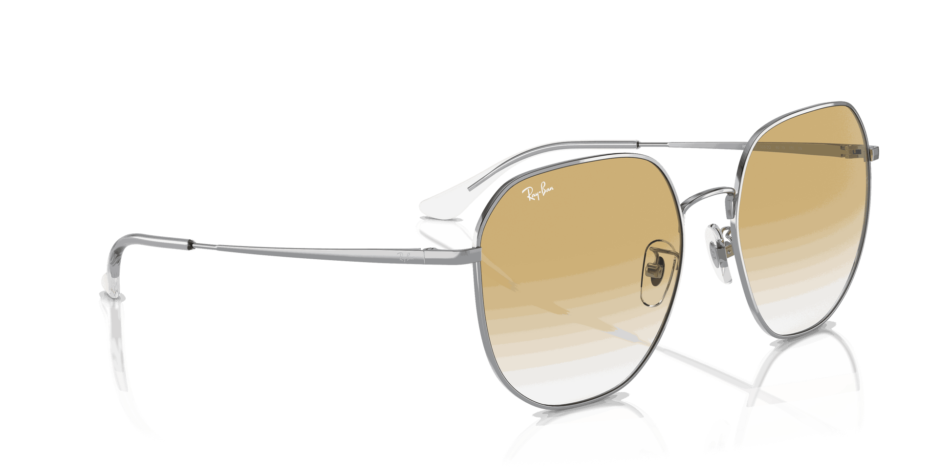 [Yellow Lenses, Polished Silver Frame]