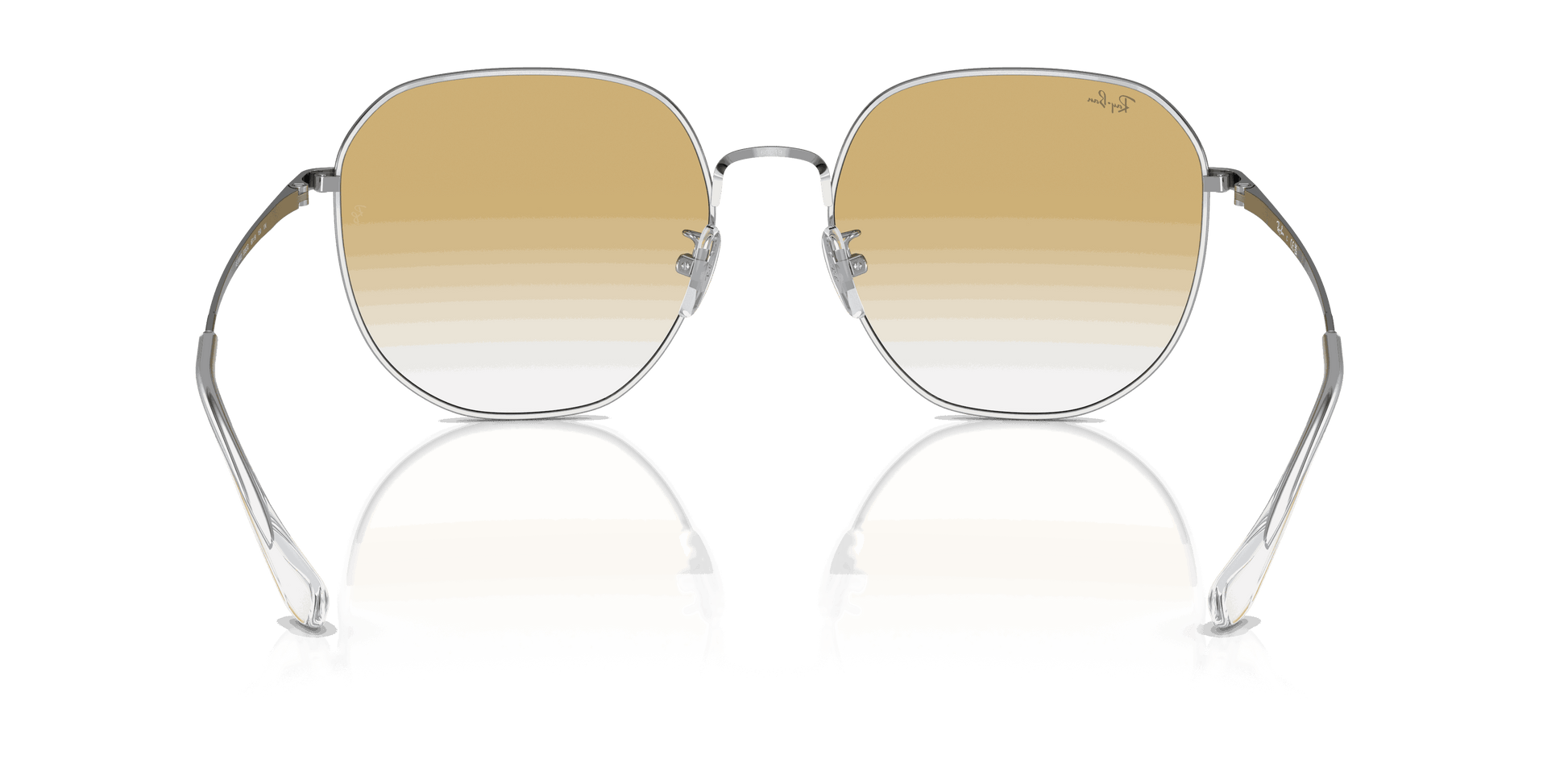[Yellow Lenses, Polished Silver Frame]