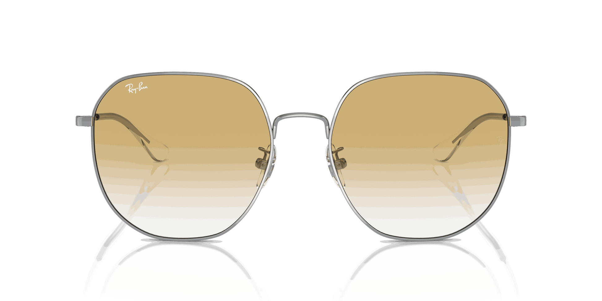 [Yellow Lenses, Polished Silver Frame]