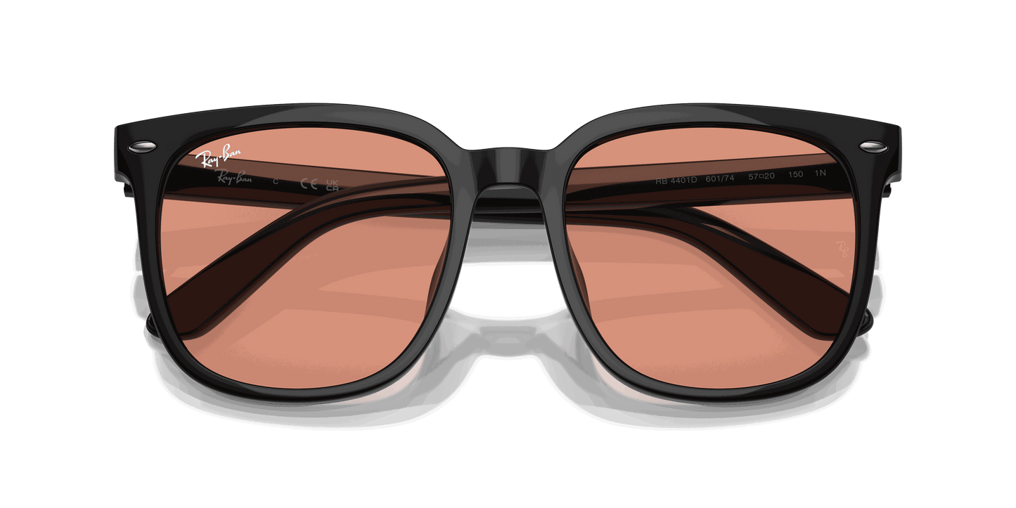 [Orange Lenses, Polished Black Frame]
