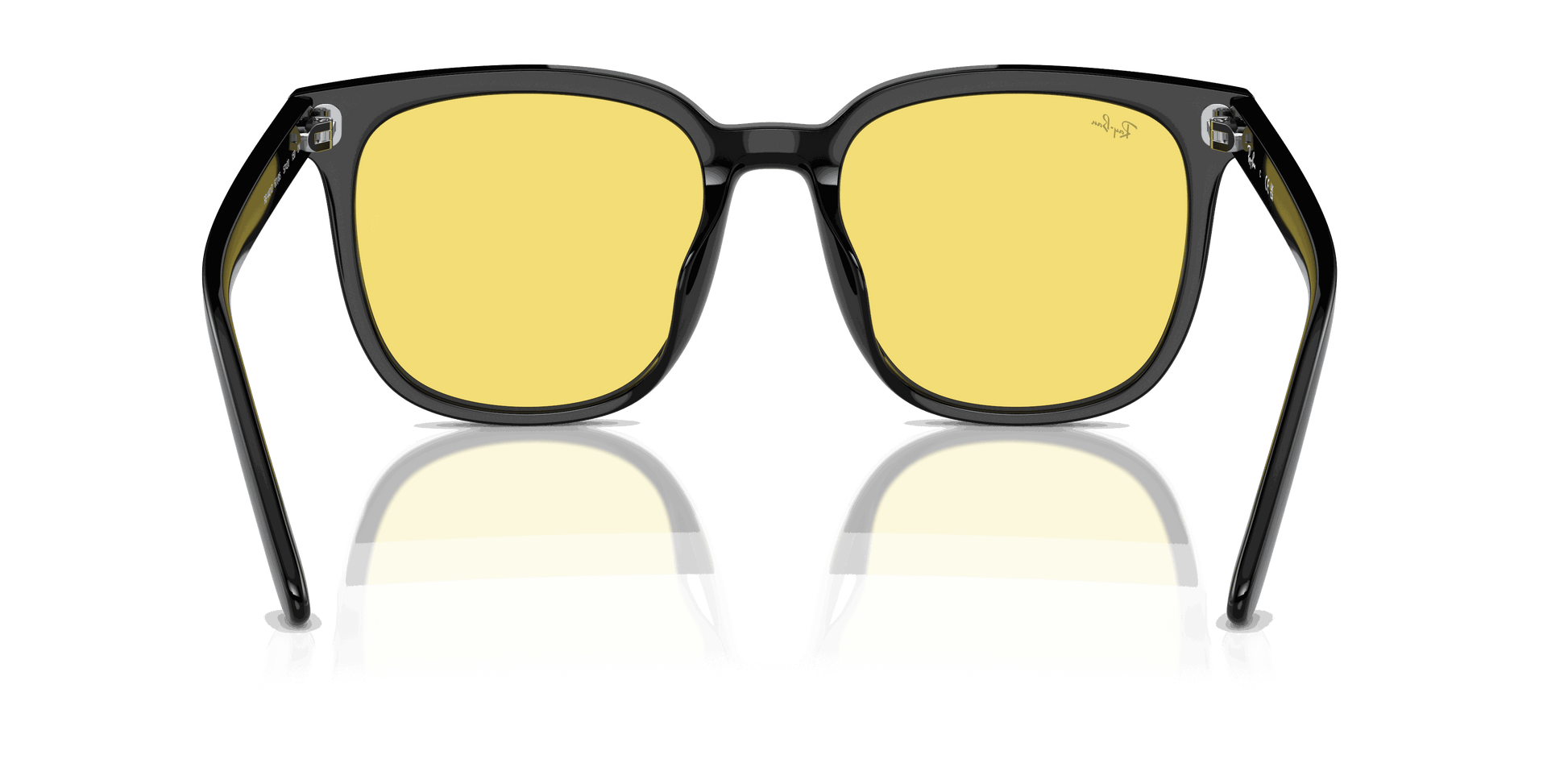 [Yellow Lenses, Polished Black Frame]