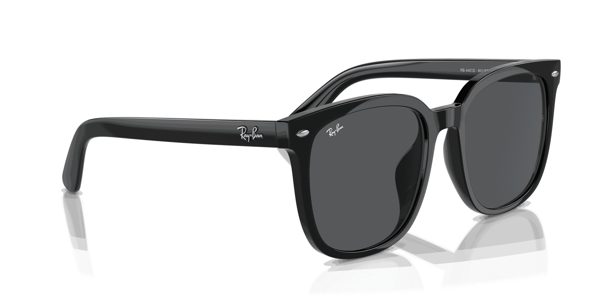 [Dark Grey Lenses, Polished Black Frame]