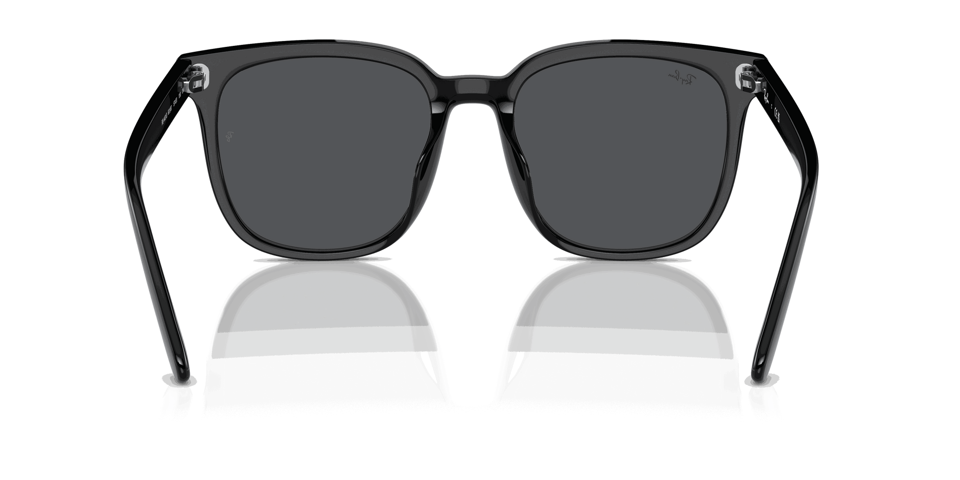 [Dark Grey Lenses, Polished Black Frame]