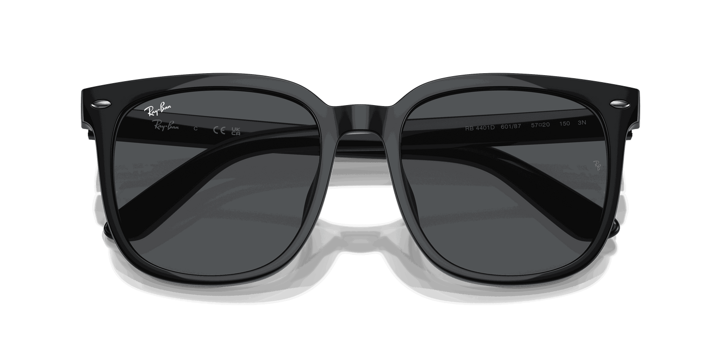 [Dark Grey Lenses, Polished Black Frame]