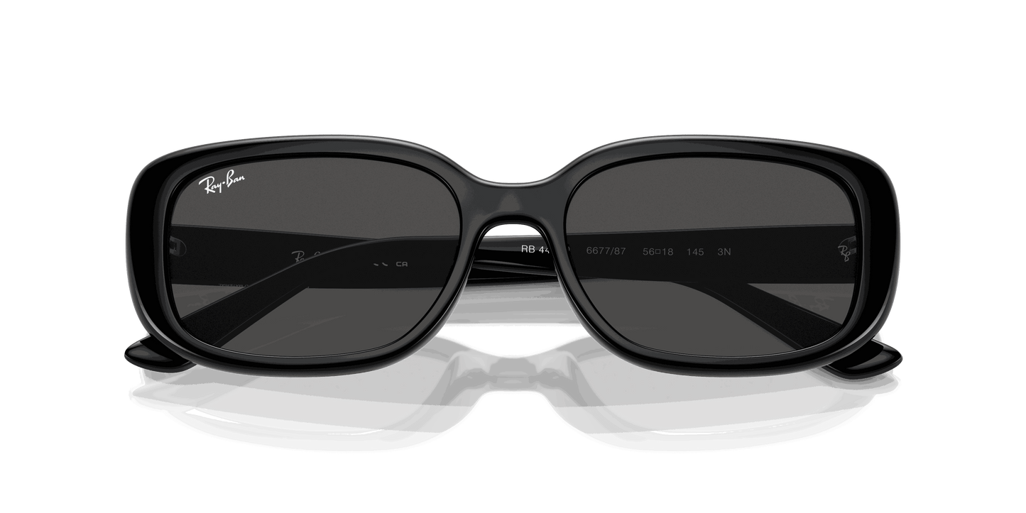 [Dark Grey Lenses, Polished Black Frame]
