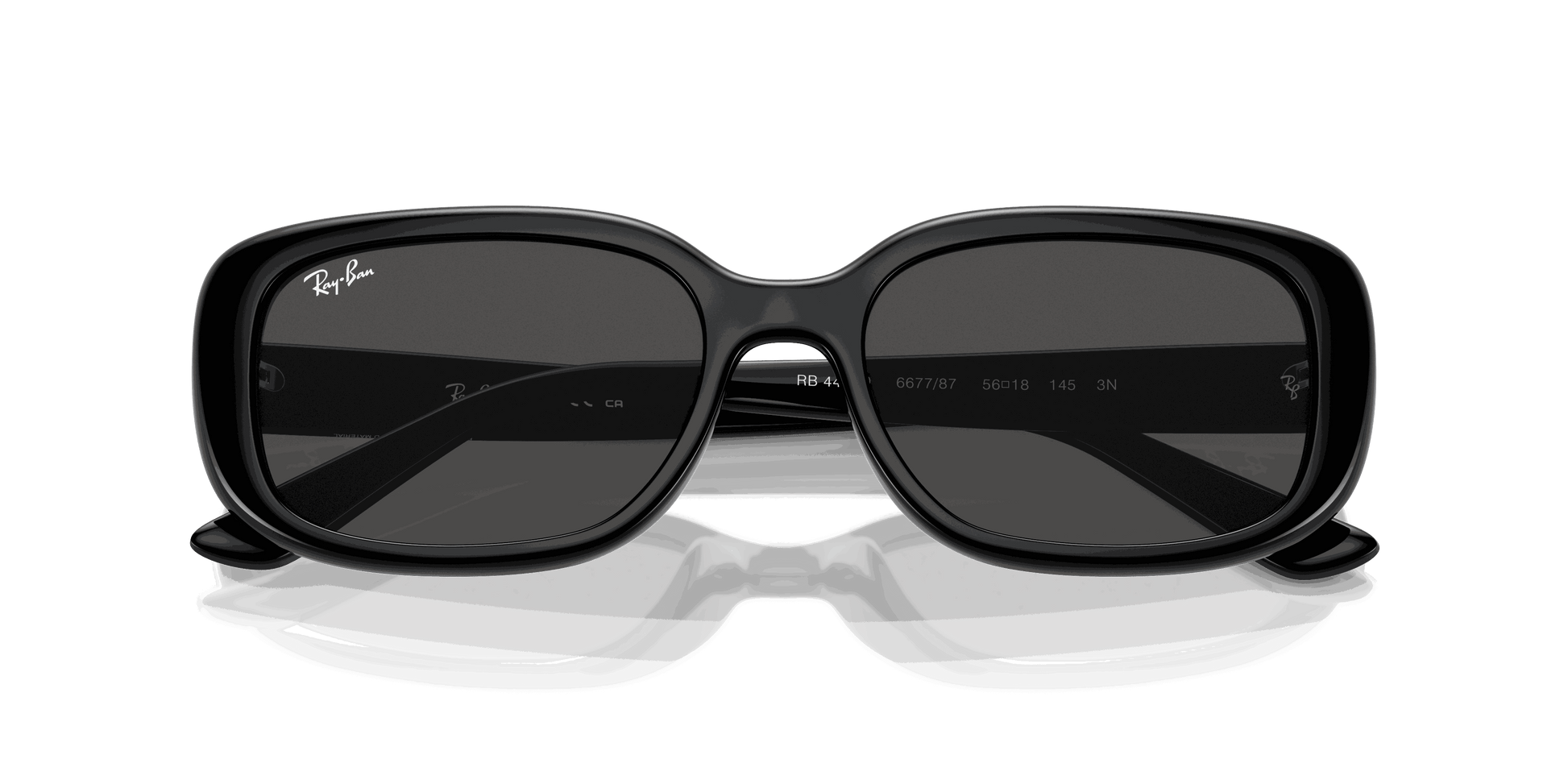 [Dark Grey Lenses, Polished Black Frame]