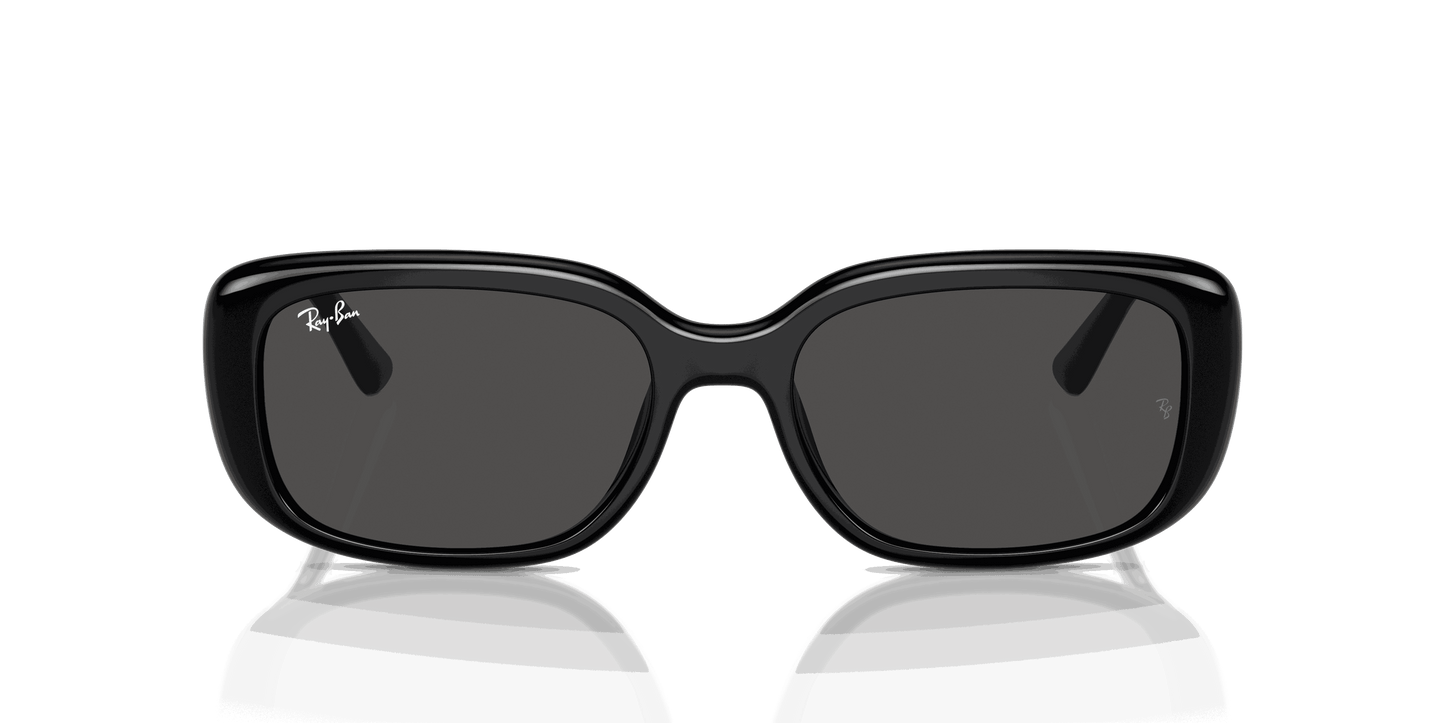 [Dark Grey Lenses, Polished Black Frame]