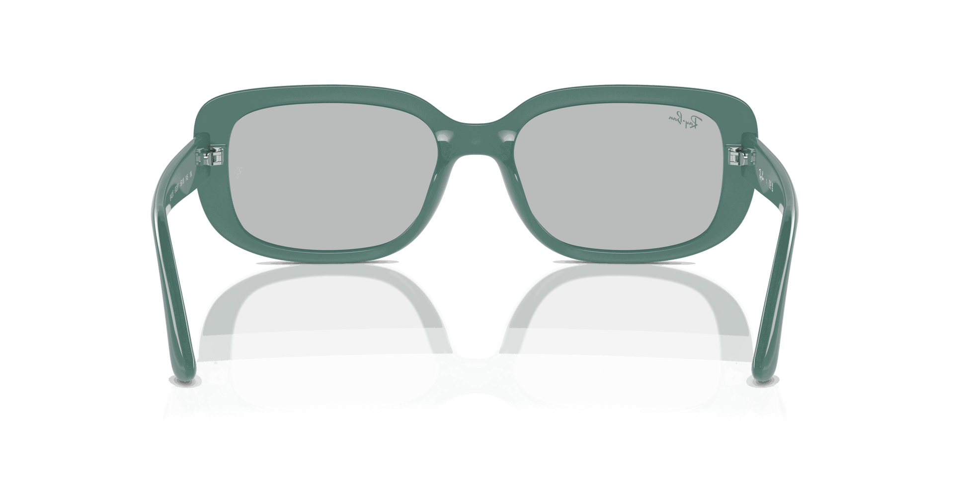 [Light Grey Lenses, Polished Algae Green Frame]