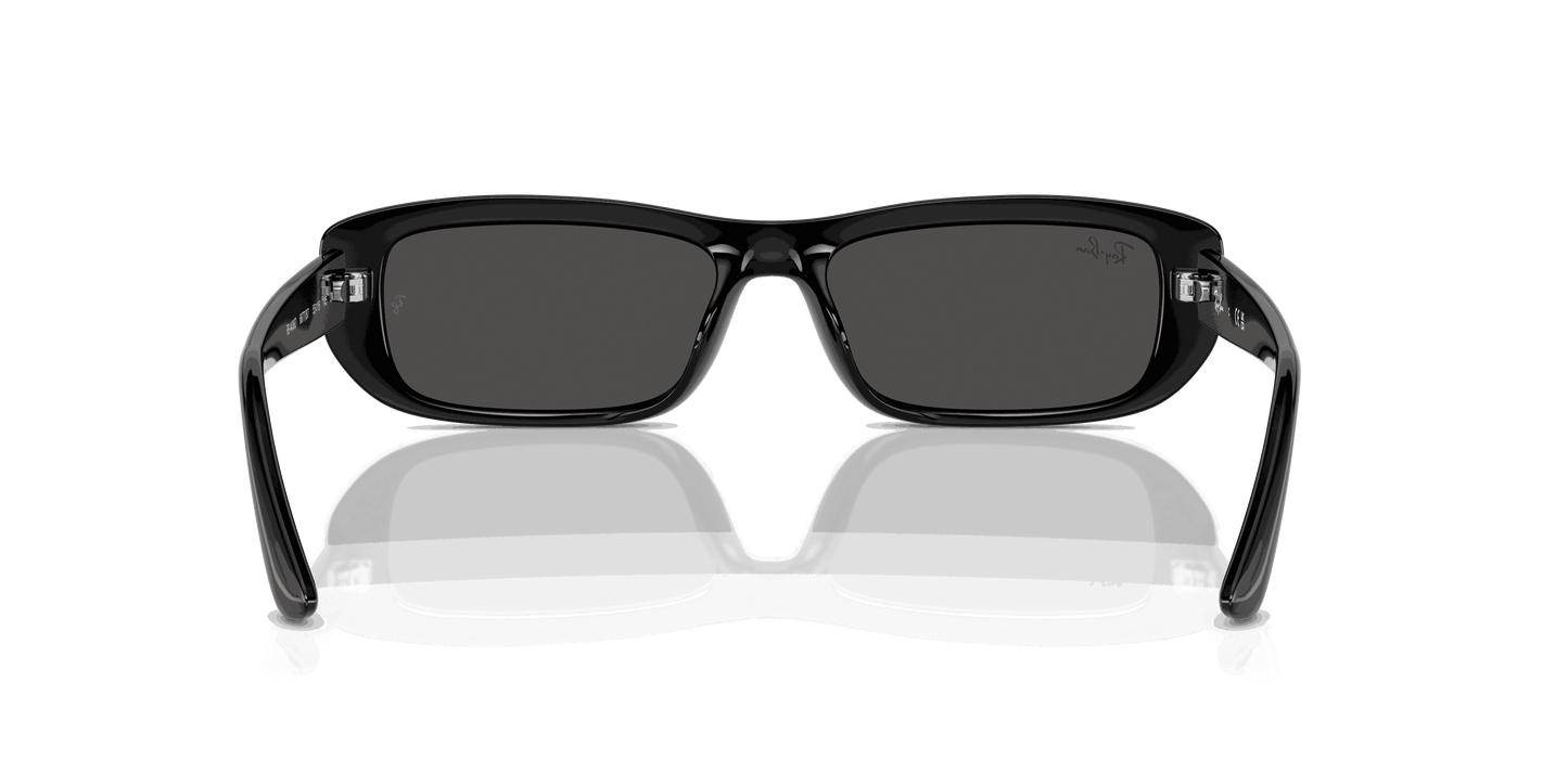 [Dark Grey Lenses, Polished Black Frame]