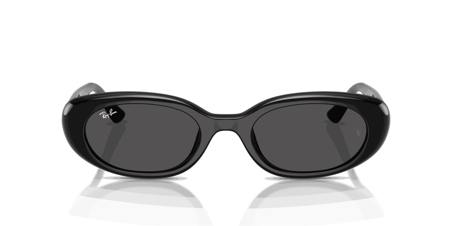 [Dark Grey Lenses, Polished Black Frame]