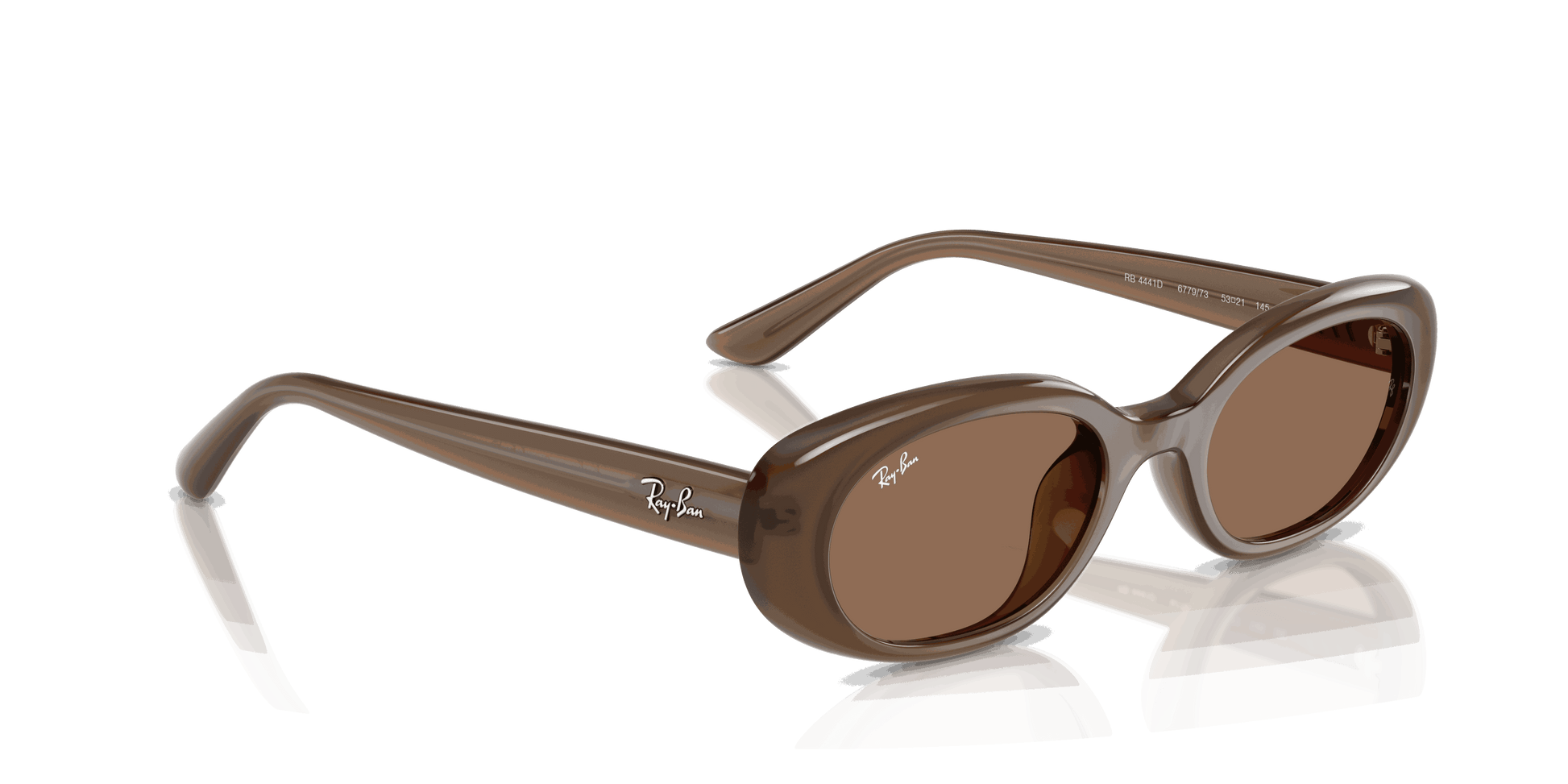 [Dark Brown Lenses, Matte Opal Brown Frame]