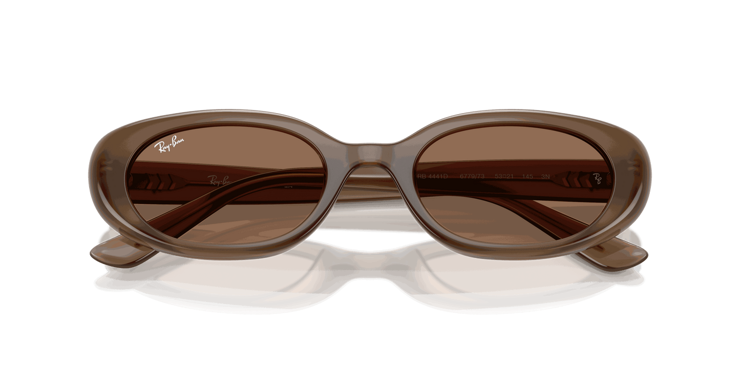 [Dark Brown Lenses, Matte Opal Brown Frame]