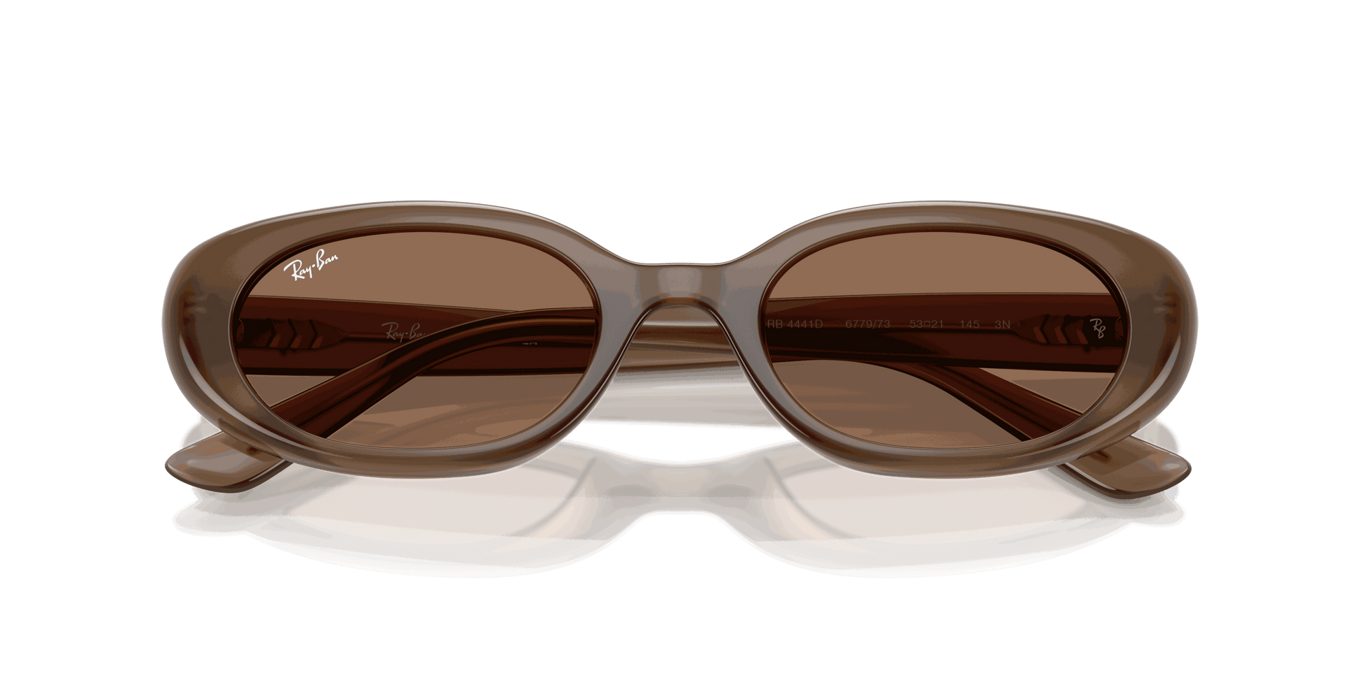 [Dark Brown Lenses, Matte Opal Brown Frame]