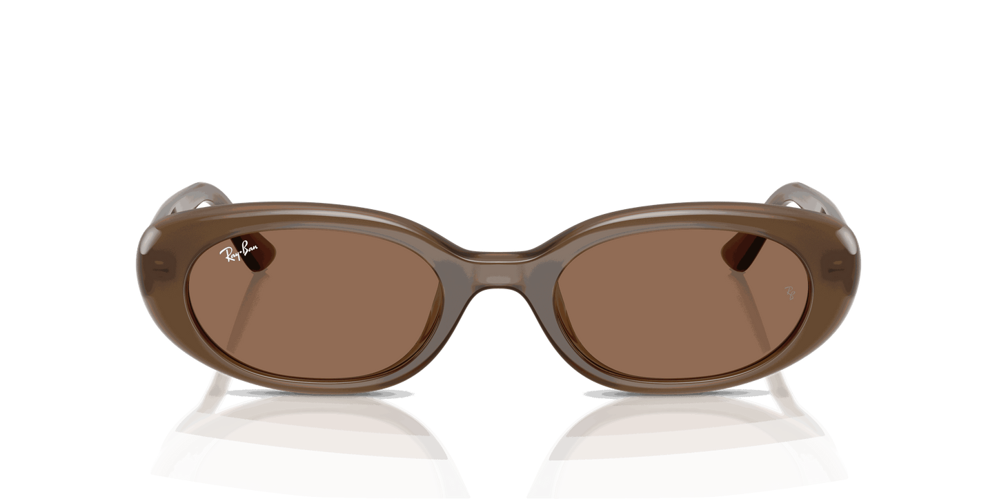 [Dark Brown Lenses, Matte Opal Brown Frame]