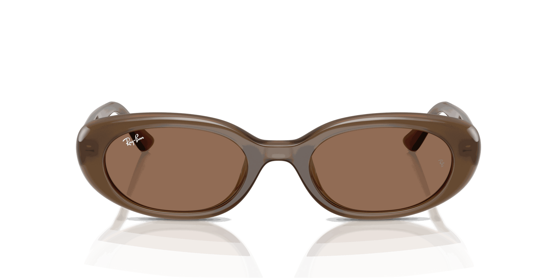 [Dark Brown Lenses, Matte Opal Brown Frame]