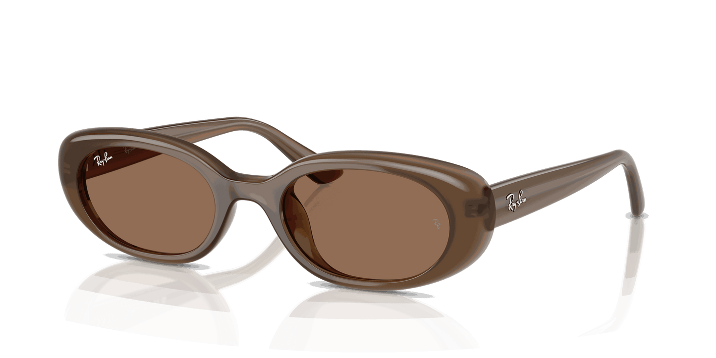 [Dark Brown Lenses, Matte Opal Brown Frame]